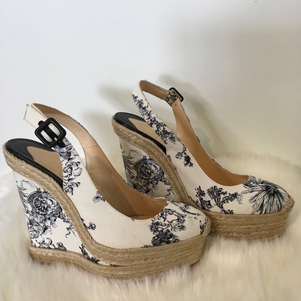 Christian Louboutin Wedge Heels